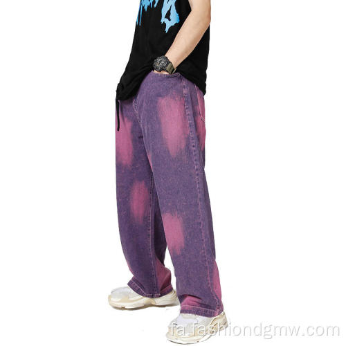 لباس های خیابانی سفارشی هیپ هاپ چاپ سه بعدی پف چاپ بزرگ و پرنعمت پرنعمت شسته شده شلوار گاه به گاه هیپ هاپ شلوار پیراهن پیراهن